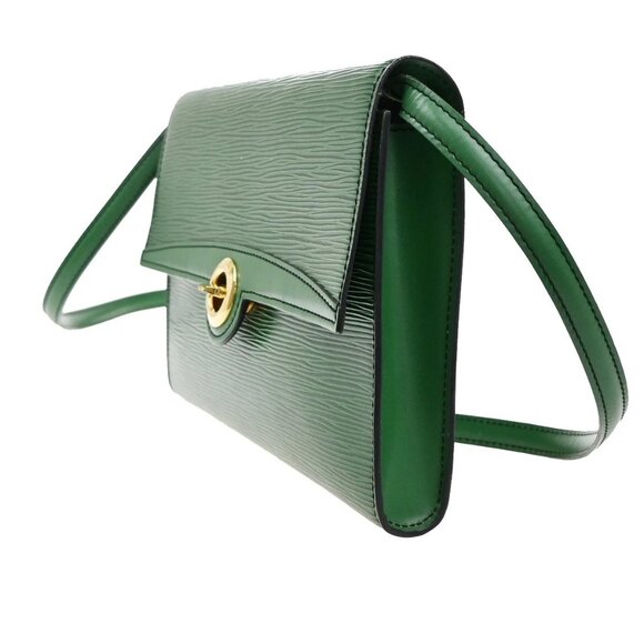 LOUIS VUITTON LV Arche 2Way Shoulder Clutch Bag Epi Leather Green M52574 32YH486 - Picture 2 of 16